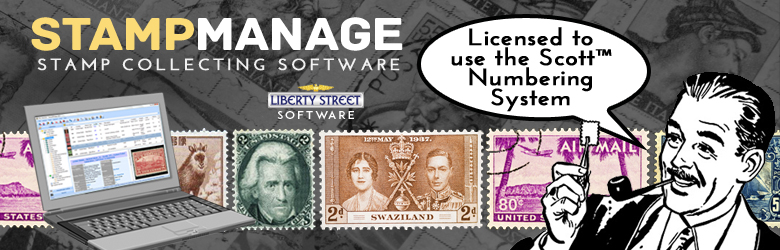 Stamp Collecting Software for Microsoft Windows